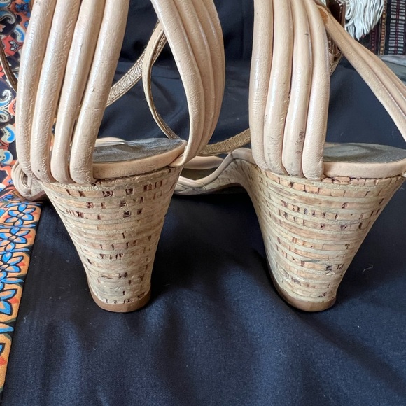 Danielle Cream Strappy Sandals - Picture 2 of 6